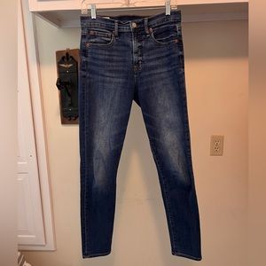 Gap high rise true skinny jeans size 28 VGUC